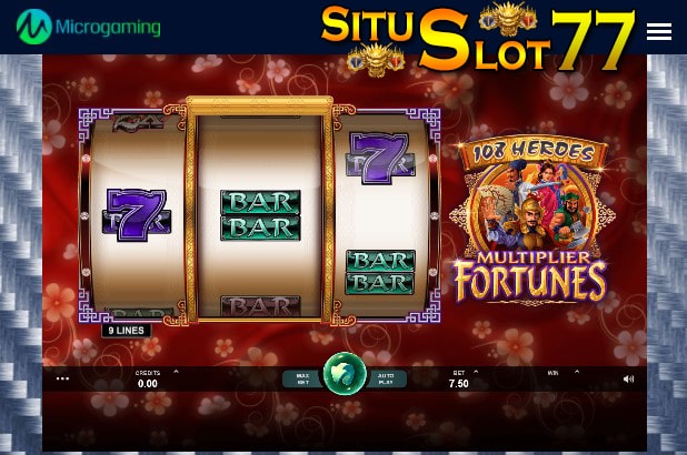 Slot Online Server Microgaming games 108 Heroes Multiplier Fortunes
