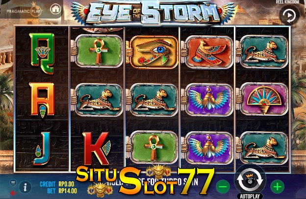 Situs Slot77 Panduan Cara Bemain Slot Games EYE OF THE STORM
