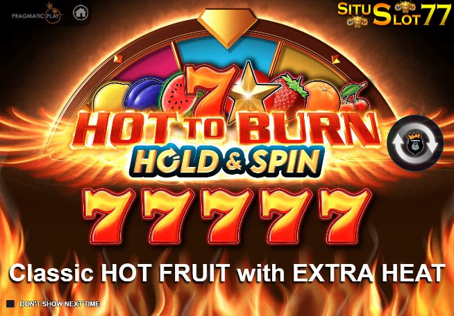 Pragmatic Games HOT TO BURN HOLD AND SPIN™